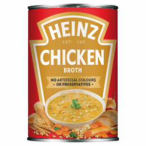 Heinz Chicken Broth Soup 400g Image