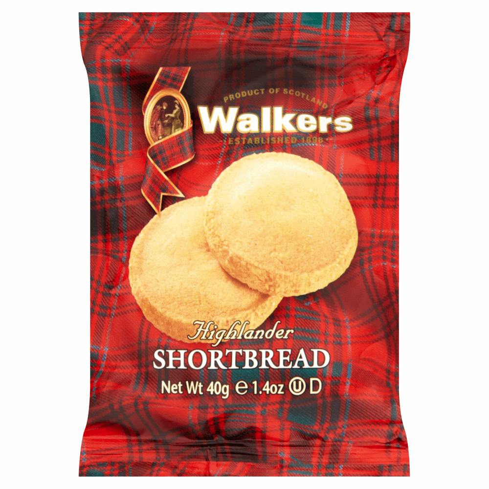 Walkers Highlander Shortbread 40g by British Store Online