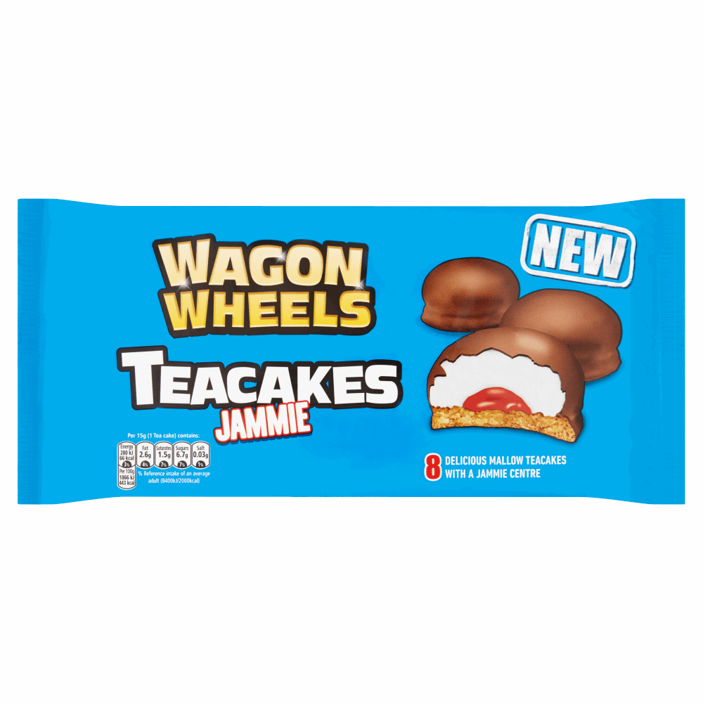 Wagon Wheels Teacakes Jammie 120g by British Store Online