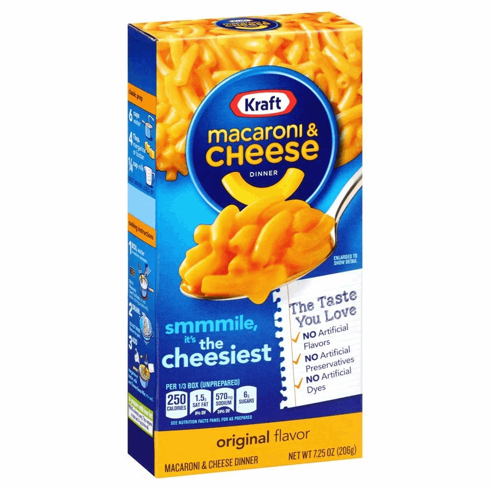Kraft Macaroni & Cheese 206g by British Store Online