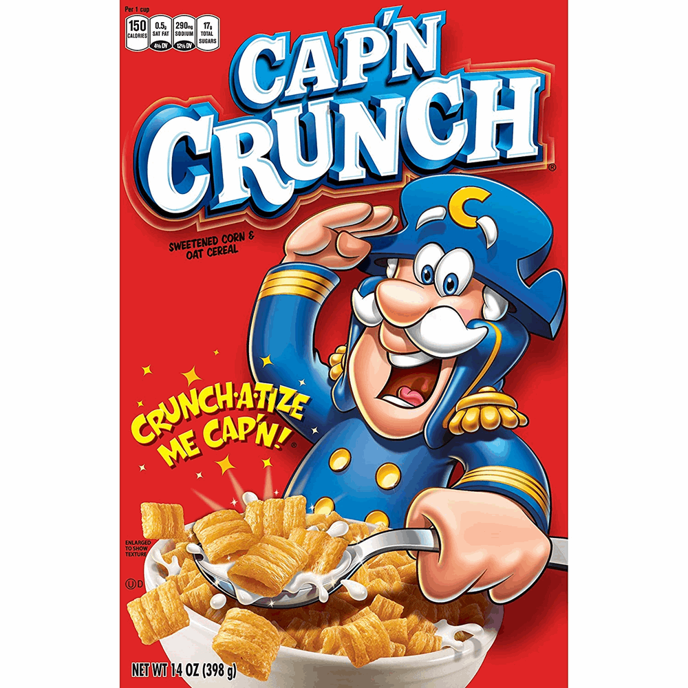 Captain Crunch Cereal 398g by British Store Online