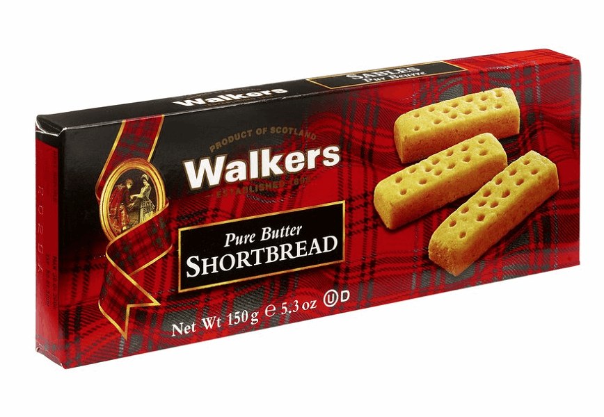 Walkers Shortbread Fingers Carton 150g by British Store Online