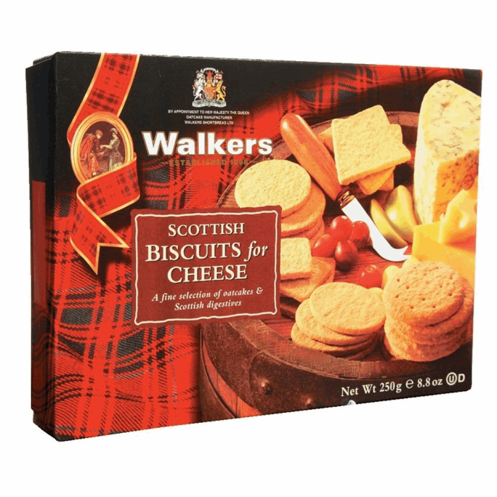 Walkers Oat Biscuits For Cheese 250g by British Store Online