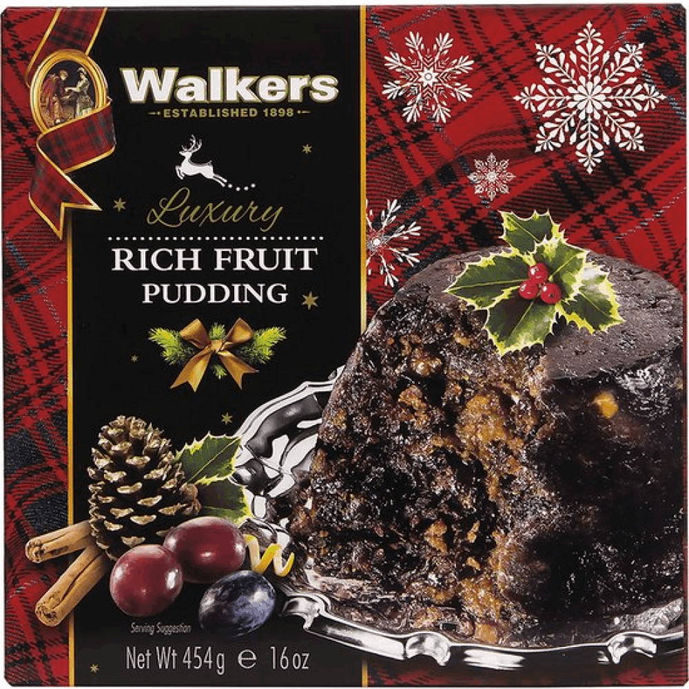 Walkers Ruch Fruit Pudding 454g by British Store Online