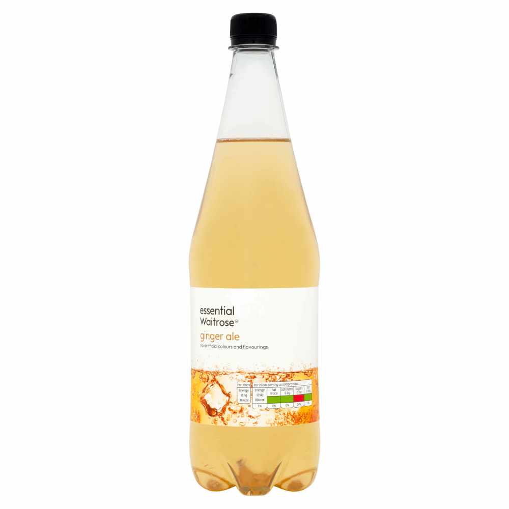 Essential Waitrose Sugar Free Ginger Ale 1 Litre by British Store Online