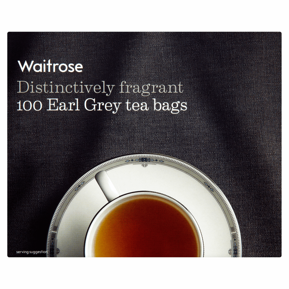 Waitrose 100 Earl Grey Tea Bags 250g by British Store Online