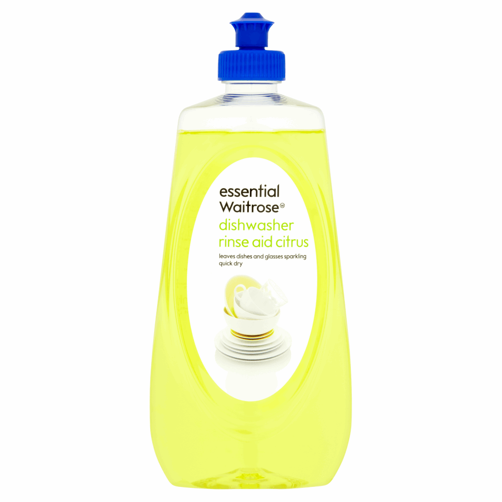 Essential Waitrose Dishwasher Rinse Aid Citrus 500ml by British Store