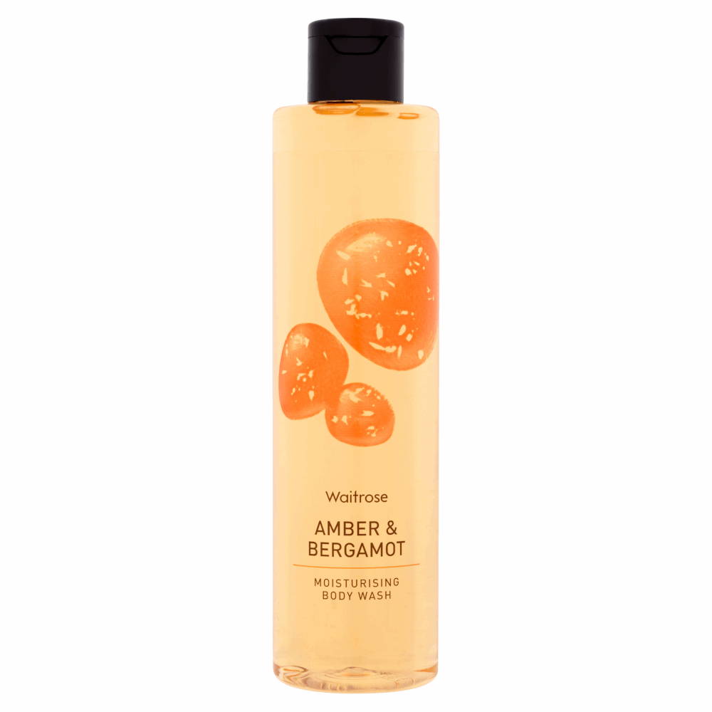 Waitrose Amber & Bergamot Moisturising Body Wash 250ml by British Store
