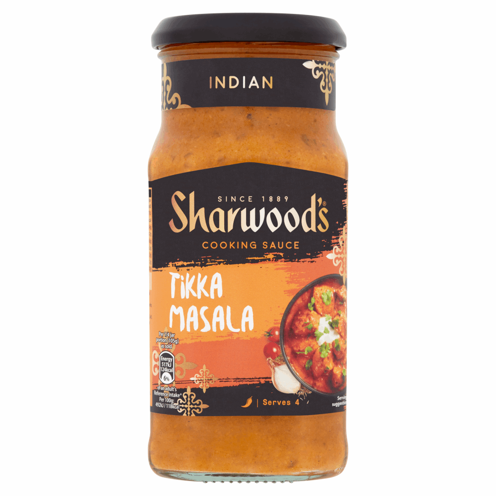 Sharwood's Tikka Masala Mild Curry Sauce 420g by British Store Online