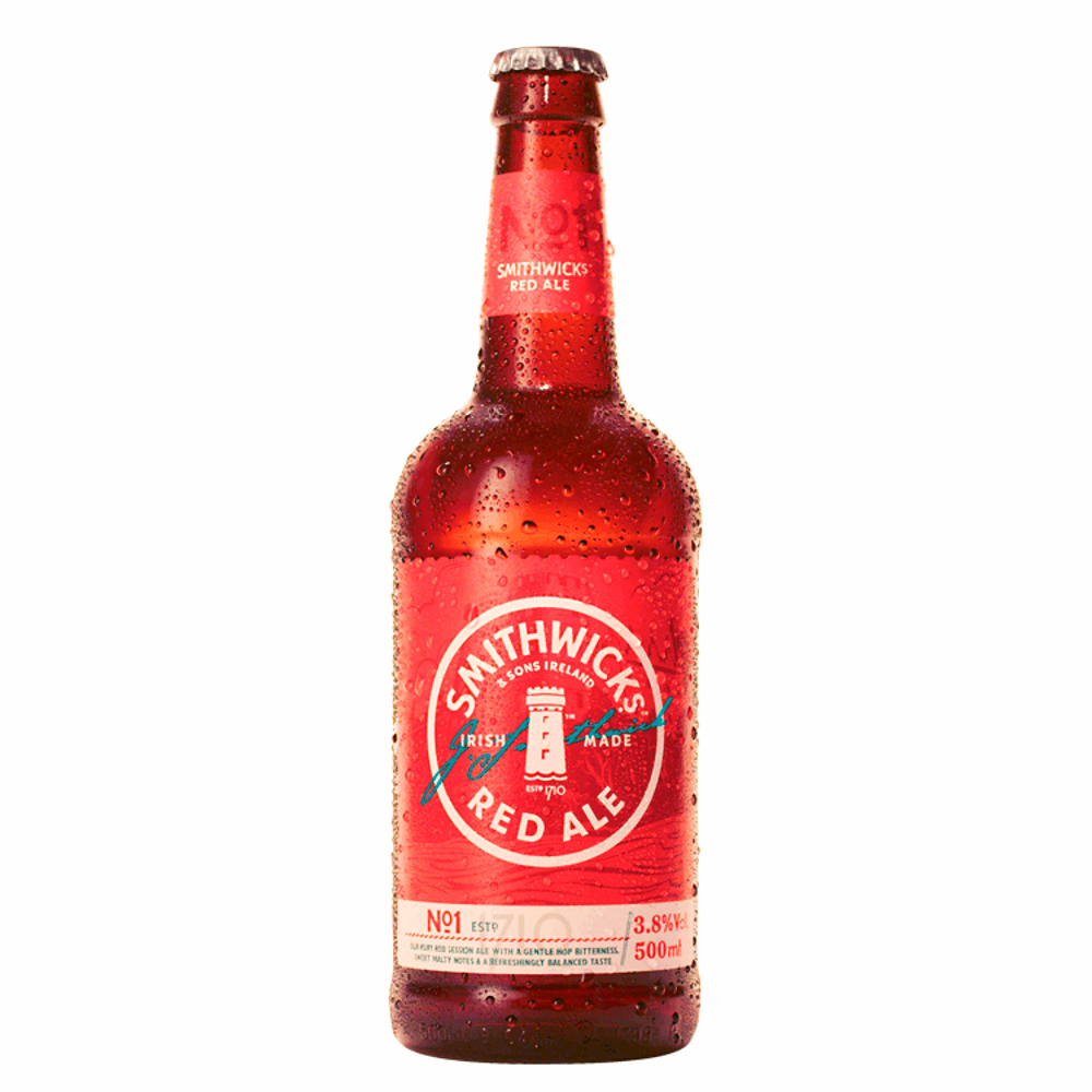 Smithwicks Red Ale 500ml Bottle by British Store Online