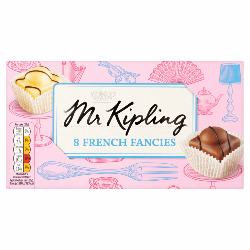 Mr. Kipling 8 French Fancies by British Store Online