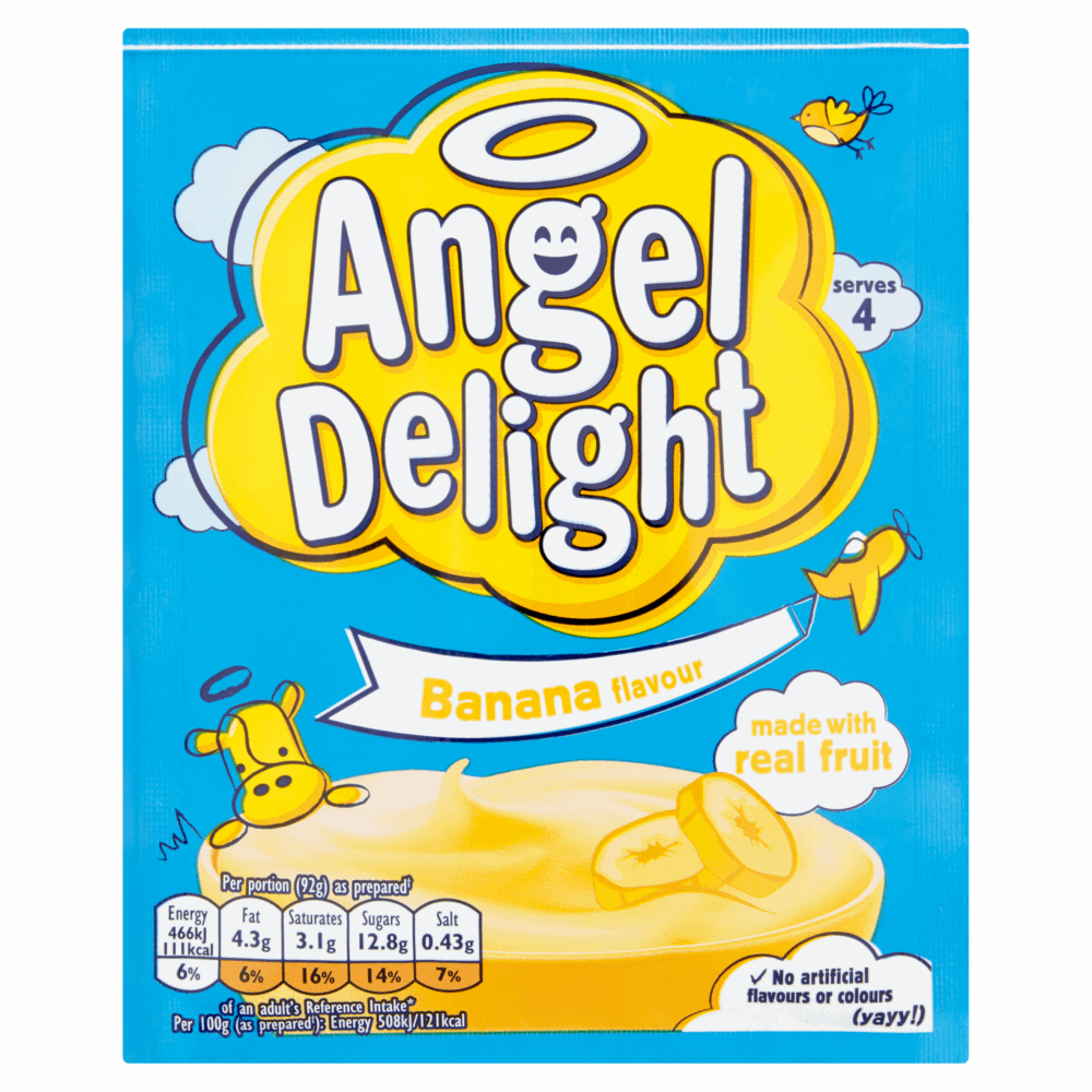 Angel Delight Banana Flavour Dessert 59g by British Store Online