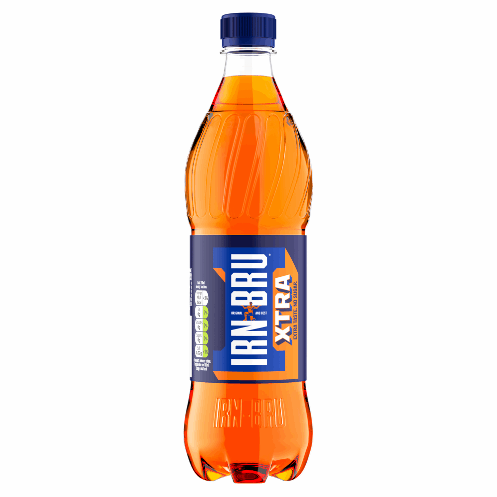 Irn Bru Xtra Bottle 500ml by British Store Online