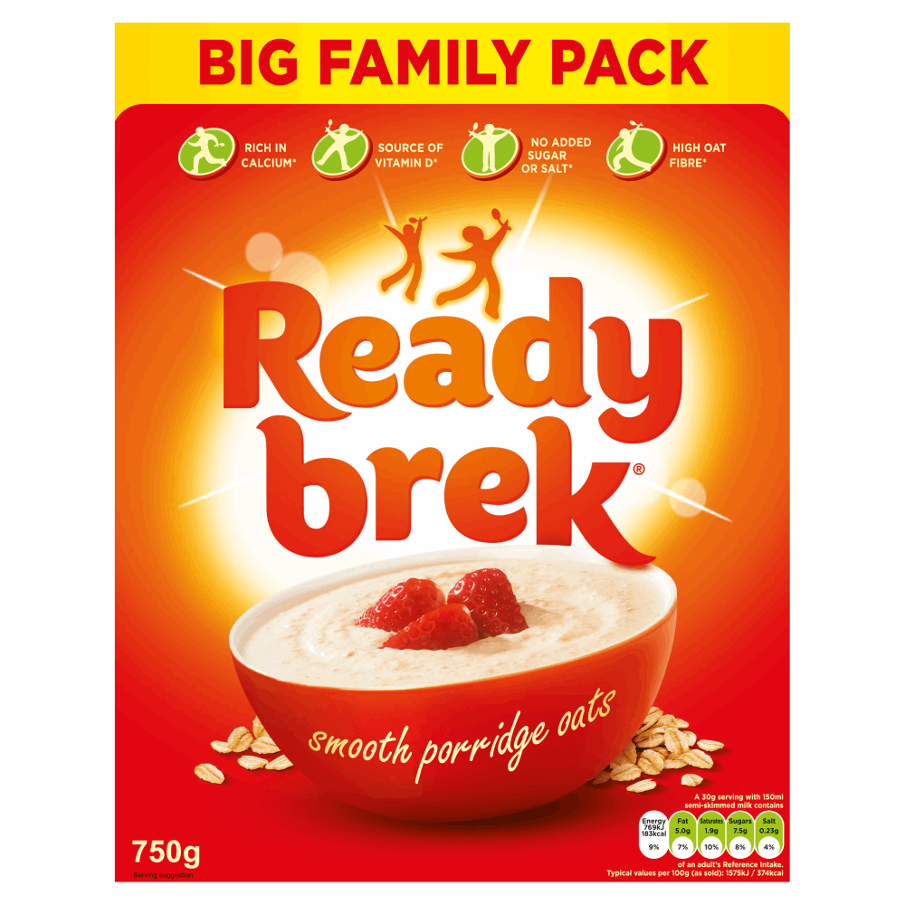 Ready Brek Smooth Oats Original 750g by British Store Online