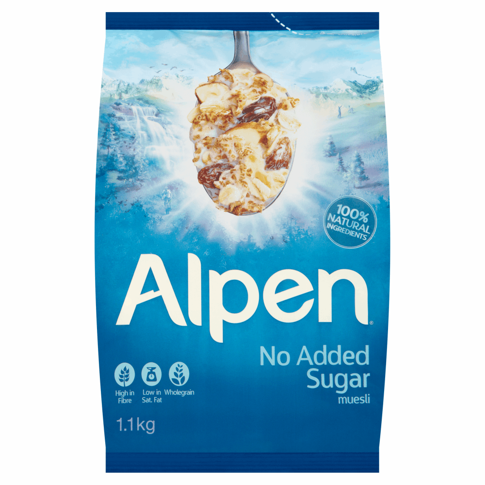 Alpen Muesli No Added Sugar 1.1kg by British Store Online