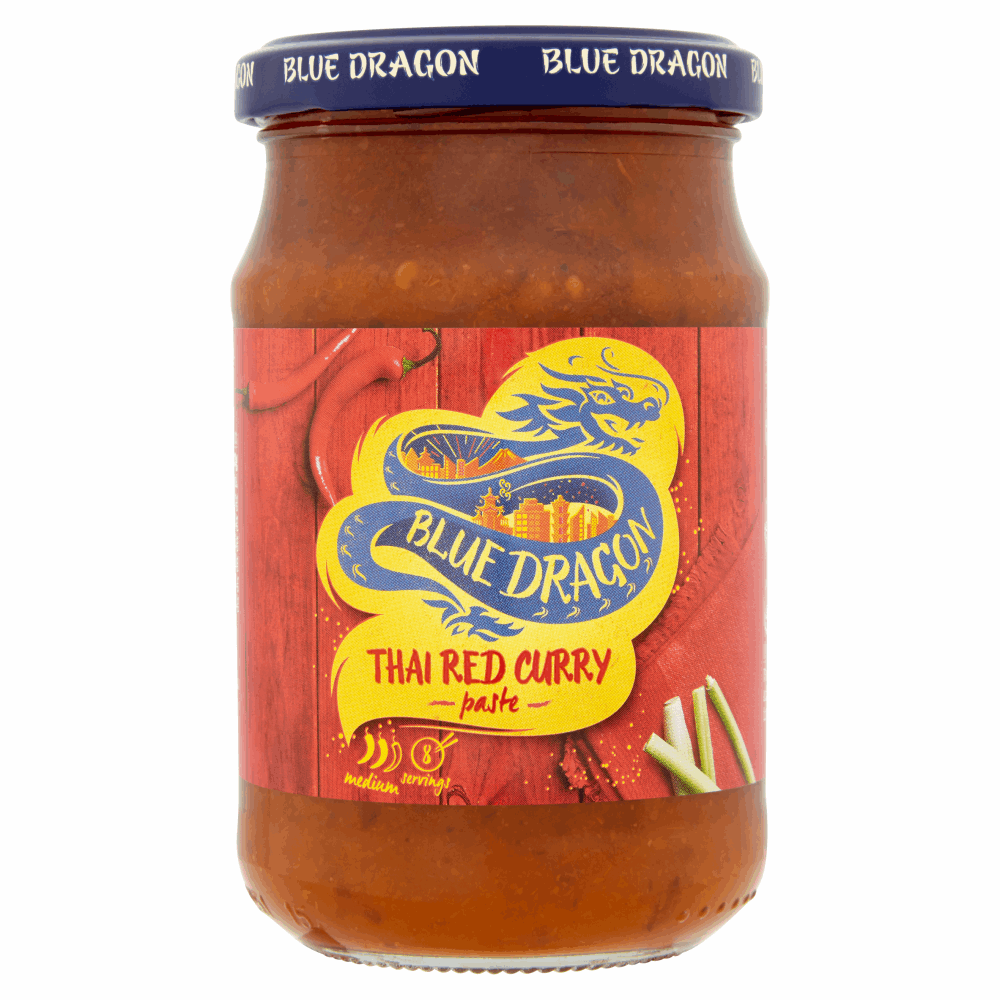 Blue Dragon Thai Red Curry Paste 285g by British Store Online