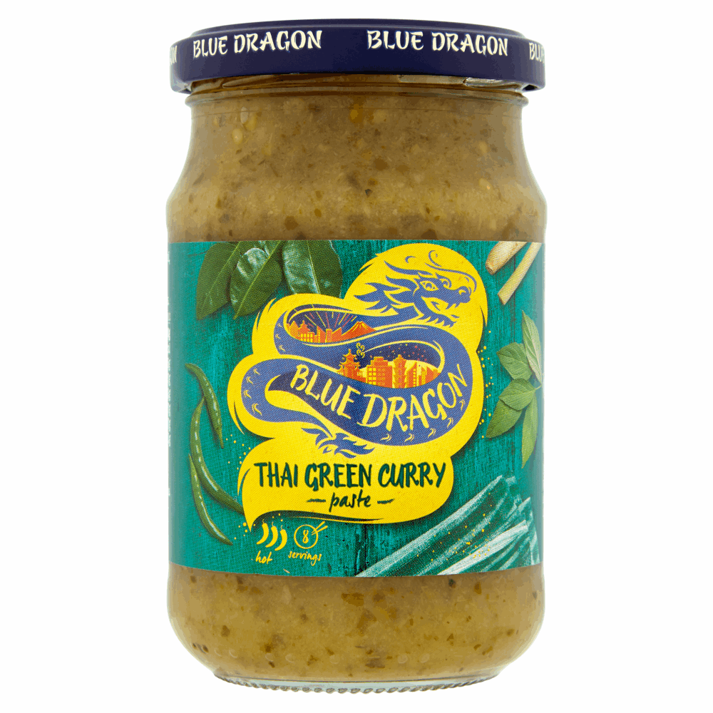 Blue Dragon Thai Green Curry Paste 285g by British Store Online