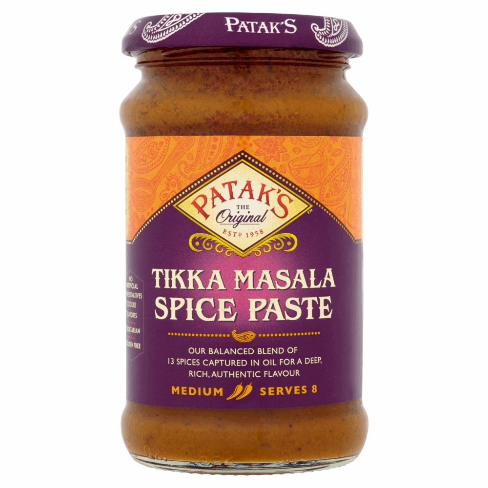 Patak's Tikka Masala Spice Paste 283g by British Store Online