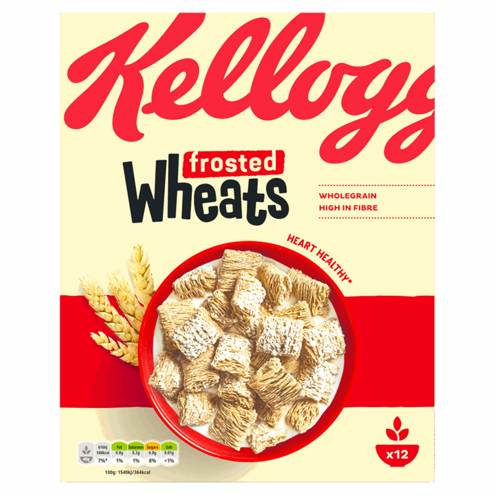Kellogg's Frosted Wheats Cereal 500g by British Store Online