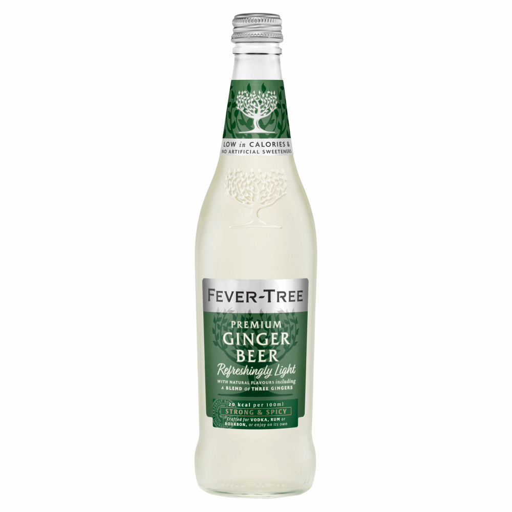 Fever tree light ginger beer 500ml by british store online