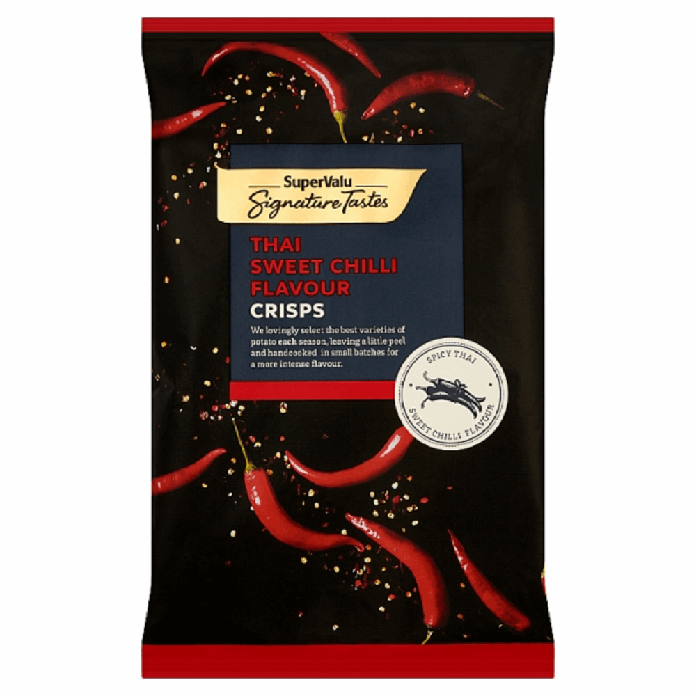 Signature Thai Sweet Chilli Crisps 125g by British Store Online