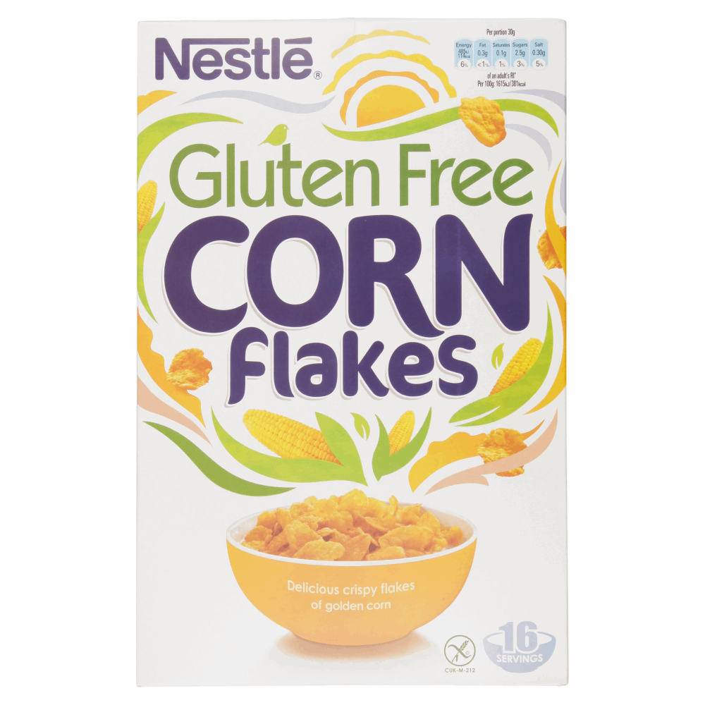 Nestle GoFree Corn Flakes Gluten Free Cereal 500g By British Store Online nestle-gofree-corn-flakes-gluten-free-cereal-500g-by-british-store-online