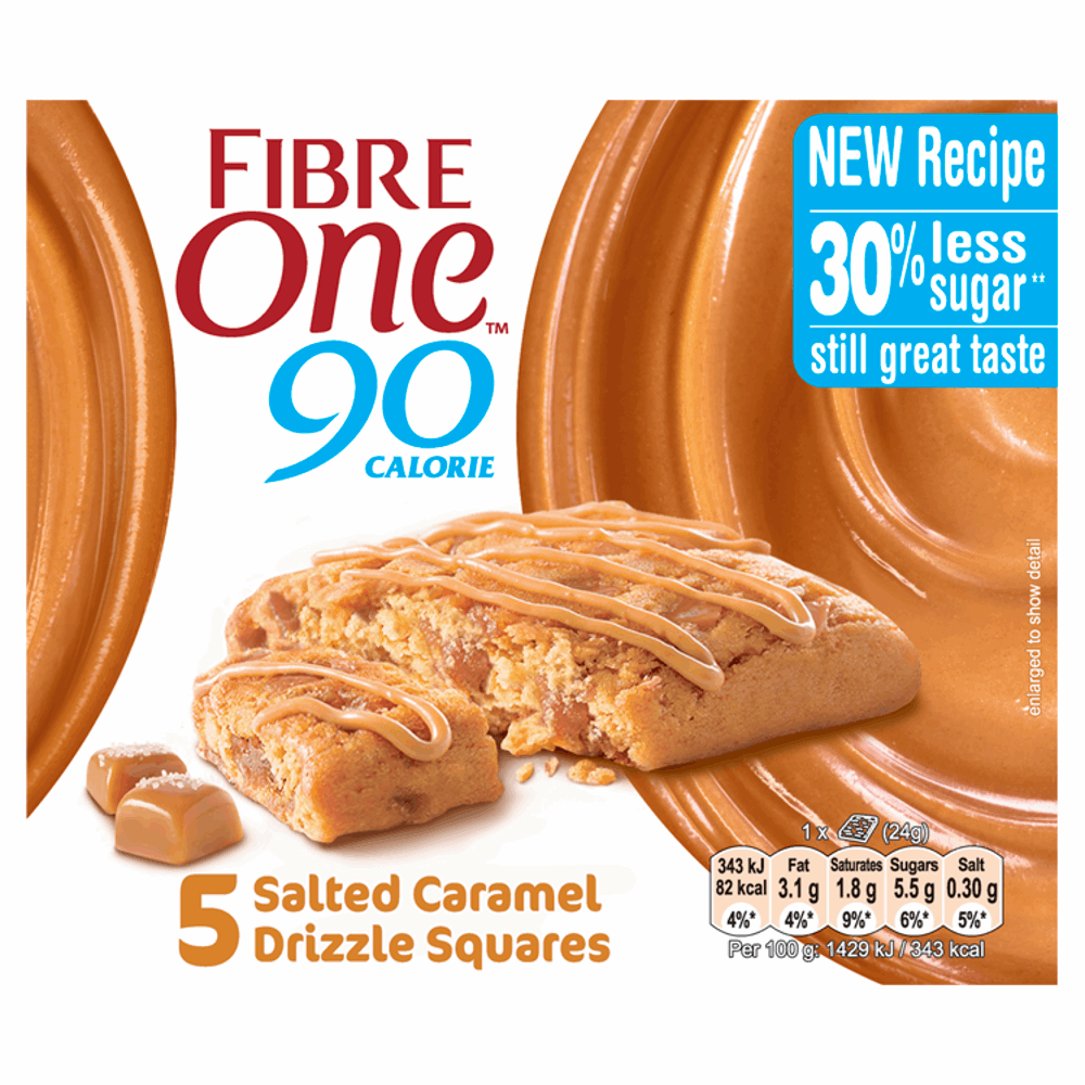 Fibre One 90 Calorie Salted Caramel High Fibre Cake Squares 5 X 24g By nutty-chocolate-high-fibre-biscuit-cake-recipe-by-archana-s-kitchen