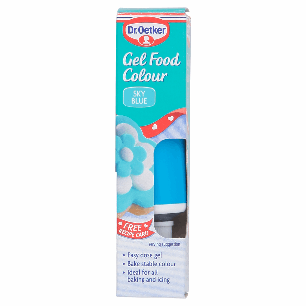 Dr Oetker Blue Gel Food Colour 15g by British Store Online