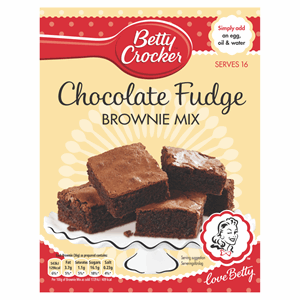 Betty Crocker Chocolate Fudge Brownie Mix 415g Image