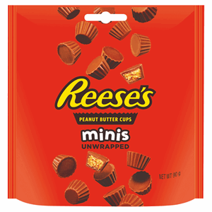 Reese's Minis Unwrapped Peanut Butter Cups 90g Image