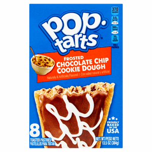Pop Tarts Frosted Chocolate Chip Cookie Dough 8 Toaster Pastries 384g Image