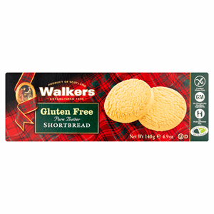 Walkers Gluten Free Pure Butter Shortbread 140g Image