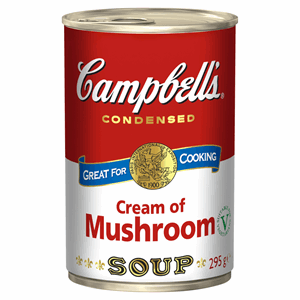 Campbell's Condensed Cream of Mushroom Soup 295g Image