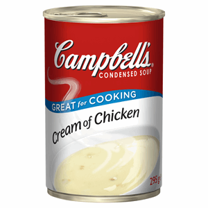 Campbell's Cream of Chicken Condensed Soup 295g Image