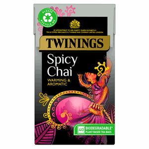 Twinings Spicy Chai 50 Tea Bags 125g Image