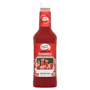 Master of Mixes Handcrafted Strawberry Daiquiri & Margarita Cocktail Mixer 1ltr Image