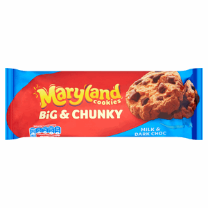 Maryland Big & Chunky Milk & Dark Choc Cookies 180g Image