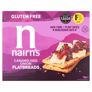 Nairns Gf Flatbreads Caramelised On 150g Image