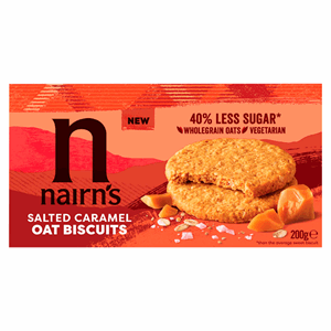 Nairns Oat Biscuits Salted Caramel 200g Image