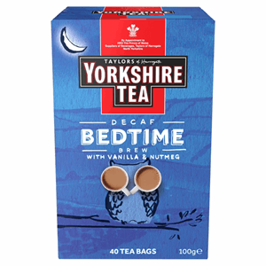 Taylors of Harrogate Yorkshire Tea Decaf Bedtime Brew 40 Tea Bags 100g Image