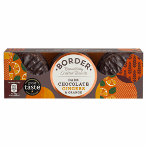 Border Dark Chocolate Gingers & Orange 150g Image