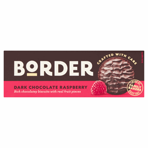 Border Dark Chocolate Raspberry 150g Image