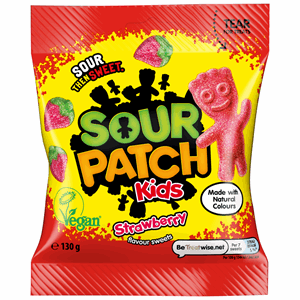 Sour Patch Kids Strawberry 130g Image