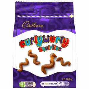 Cadbury Curly Wurly Squirlies 100g Image
