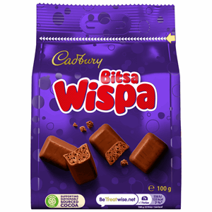 Cadbury Bitsa Wispa Pouch 100g Image