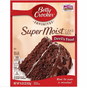 Betty Crocker Super Moist Devils Food Cake 432g Image