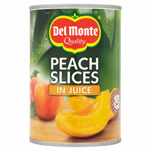 Del Monte Peach Slices In Juice 415g Image