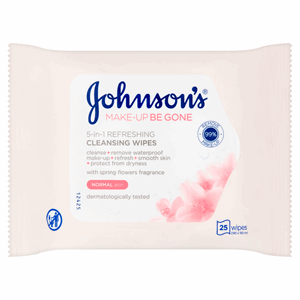 Johnsons Make Up Be Gone Wipes Refresh 25s Image