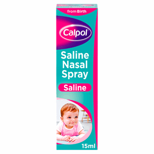 Calpol Saline Nasal Spray from Birth 15ml Image