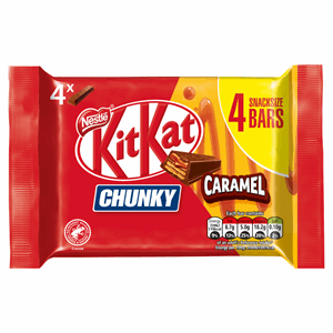 Nestle Kit Kat Chunky Caramel 35g 4 pack Image